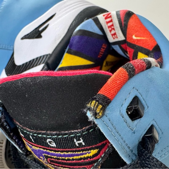 Pippen Era Vibe Nike Air Flight Lite Mid Hoops Pack Electric Inner Pop Men 8.5 - Picture 12 of 16